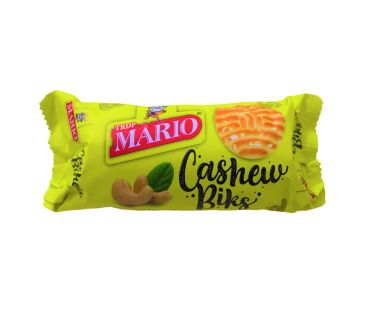 Mario Cashew Biks Biscuits 90Gm Pack Of 12